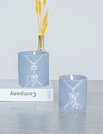 led flameless wax candles